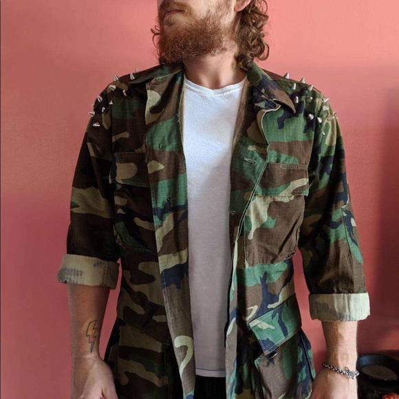 Men’s Vintage Army Field Jacket - Picture 3 of 6